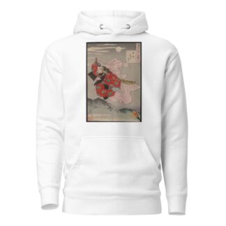 Gojōbashi no tsuki by Tsukioka Yoshitoshi Hoodie