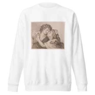 Angelica And Medora by Giovanni Battista Cipriani Sweatshirt