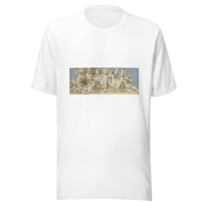 Putti with a bust of Homer by Vojtěch Hynais T-Shirt