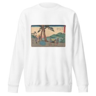 Nissaka by Andō Hiroshige Sweatshirt