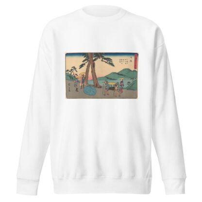 Nissaka by Andō Hiroshige Sweatshirt