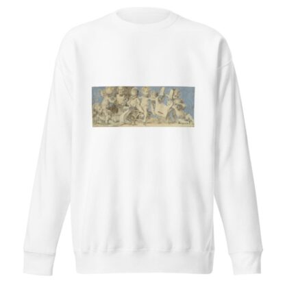 Putti with a bust of Homer by Vojtěch Hynais Sweatshirt