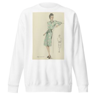 Crêpe imprimé by Anonymous Sweatshirt