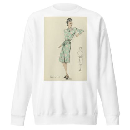 Crêpe imprimé by Anonymous Sweatshirt