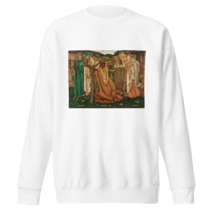 Arthur at Camelyard by Edgar W. Davies Sweatshirt