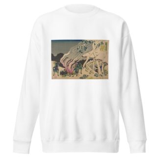 Minamoto no muneyuki ason by Katsushika Hokusai Sweatshirt
