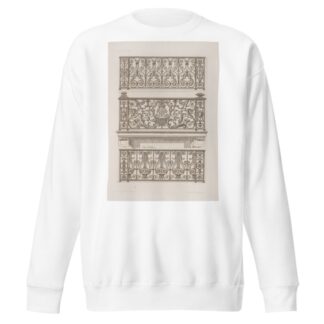 Diferent ballecons by André-Charles Boulle Sweatshirt