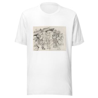Yakusha ezukushi Pl.1 by Okumura Masanobu T-Shirt
