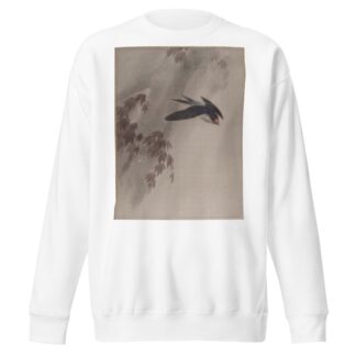 A Swallow in the Rain by Okada Baison Sweatshirt