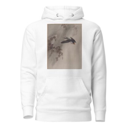 A Swallow in the Rain by Okada Baison Hoodie