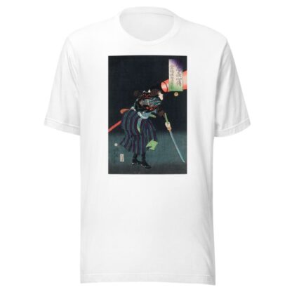 Kurahashi Densuke Kiyohara no Takeyuki Holding a Lantern by Tsukioka Yoshitoshi T-Shirt