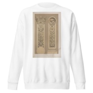 Pilaster in carton pierre by Matthew Digby Wyatt Sweatshirt