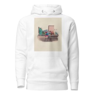 Ecole de Mr. Mayeux by Charles-Joseph Traviès de Villers Hoodie
