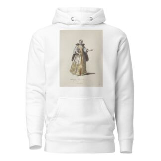 Habit of a lady of Hungary in 1700. by Charles Grignion Hoodie