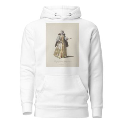 Habit of a lady of Hungary in 1700. by Charles Grignion Hoodie