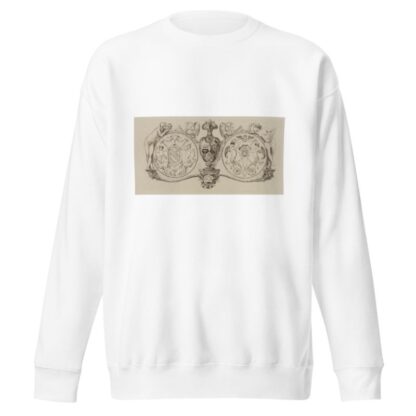 Zwei Medaillons im Fayence-Saal by Max Klinger Sweatshirt