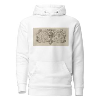 Zwei Medaillons im Fayence-Saal by Max Klinger Hoodie
