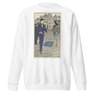 Tenue de matin by Bernard Boutet de Monvel Sweatshirt