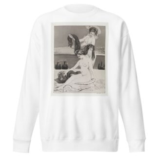 Die Schwäne by Max Klinger Sweatshirt