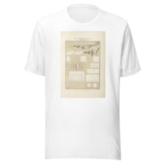 Projections obliques–Elément de perspective linéaire. by Jules Verdellet T-Shirt
