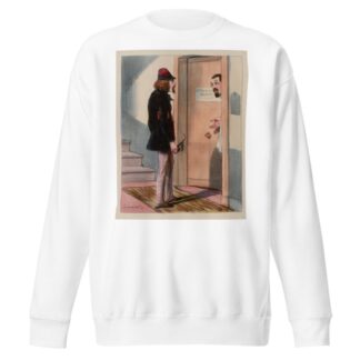 Non bis in idem Vas-t-en j’y suis by Paul Gavarni Sweatshirt