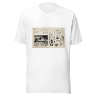 Destroying the Statue of George II at the Bowling Green New York by Art Young T-Shirt