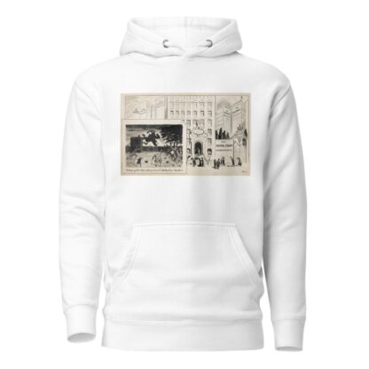 Destroying the Statue of George II at the Bowling Green New York by Art Young Hoodie