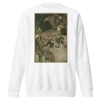 Witches and warlocks, ghosts, goblins and ghouls by Arthur Rackham Sweatshirt