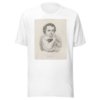 The morning prayer by Currier & Ives. T-Shirt