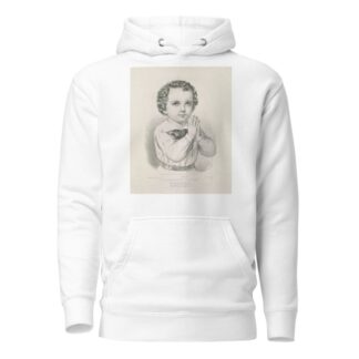 The morning prayer by Currier & Ives. Hoodie