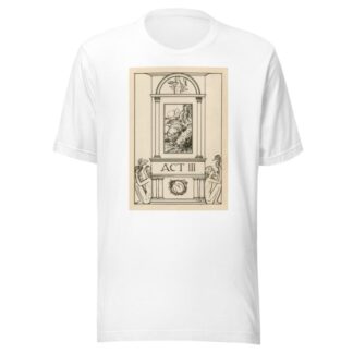 Title page to act 3 of The tempest by Robert Anning Bell T-Shirt
