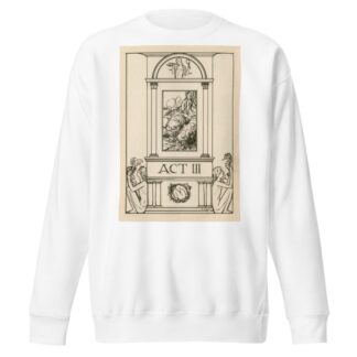 Title page to act 3 of The tempest by Robert Anning Bell Sweatshirt
