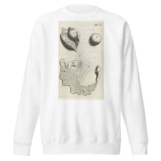 Anatomical illustration of the fallopian tube and ovaries by Hendrik Bary Sweatshirt