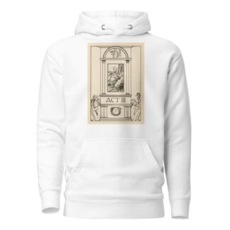 Title page to act 3 of The tempest by Robert Anning Bell Hoodie