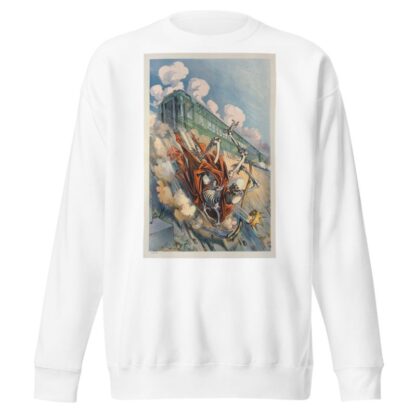 O death, where is thy sting by Udo Keppler Sweatshirt