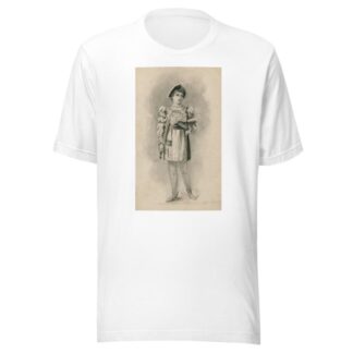 Miss Bessie Hatton [as Hamlet] by Bernard Partridge T-Shirt