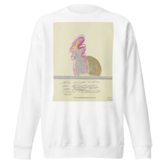 ‘Hier ist zu sehen ein Menschentier …’ by John Elsas Sweatshirt
