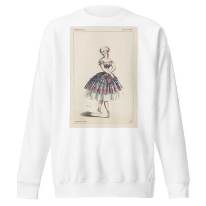 Théâtre de l’Opera. Melle Plunkett rôle de Vert-Vert by Alexandre Lacauchie Sweatshirt