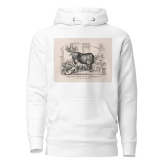 The new fountain of democracy; swill milk for hungry suckers by John Cameron Hoodie