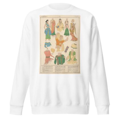 India – Busts by Paul Louis de Giafferri Sweatshirt