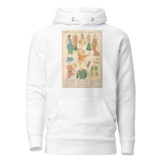 India – Busts by Paul Louis de Giafferri Hoodie