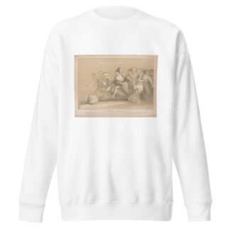 A scene from Vatheck by John Doyle Sweatshirt