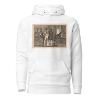 Billiard table at New Orleans by Auguste Hervieu Hoodie