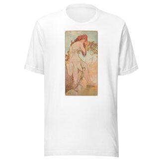Les Saisons 4 by Alphonse Mucha T-Shirt
