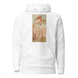 Les Saisons 4 by Alphonse Mucha Hoodie
