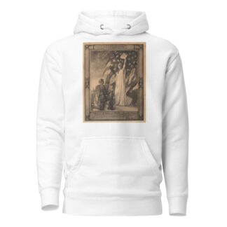 Columbia gives to her son the accolade of the new chivalry of humanity by Edwin Howland Blashfield Hoodie