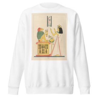Le Cynocéphale, enblême vivant de Thoth. by Léon-Jean-Joseph Dubois Sweatshirt