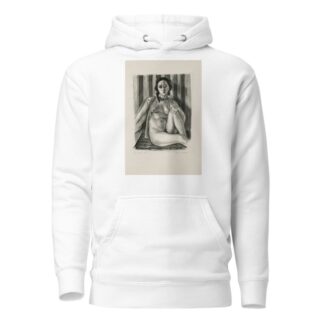 Nu assis à la chemise de tulle by Henri Matisse Hoodie