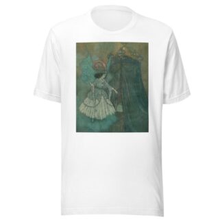 He found herself face to face with a stately and beautiful lady. by Edmund Dulac T-Shirt