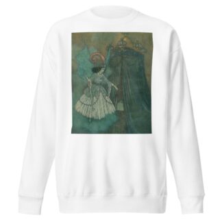 He found herself face to face with a stately and beautiful lady. by Edmund Dulac Sweatshirt